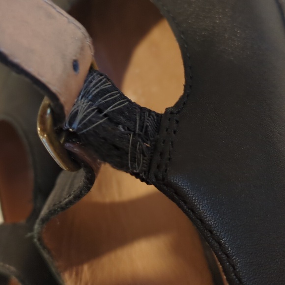 Madewell Black Leather Mary Jane Flats - Picture 8 of 8